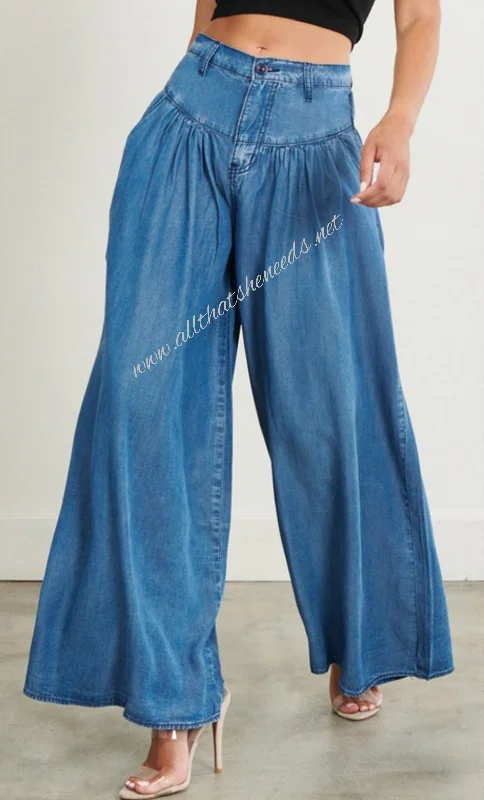 Stylish wide-leg pants for bold evening looks -Flo Ridah Wide Leg Pants