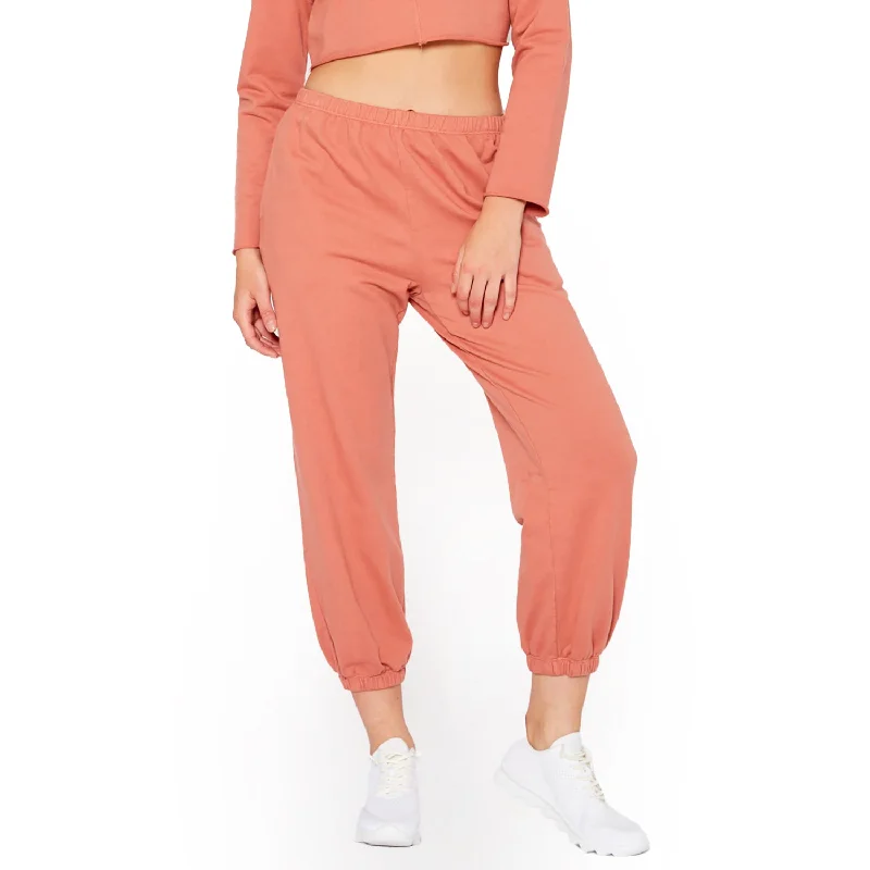 Casual drawstring pants for effortless home relaxation -Essential French Terry Sweatpants