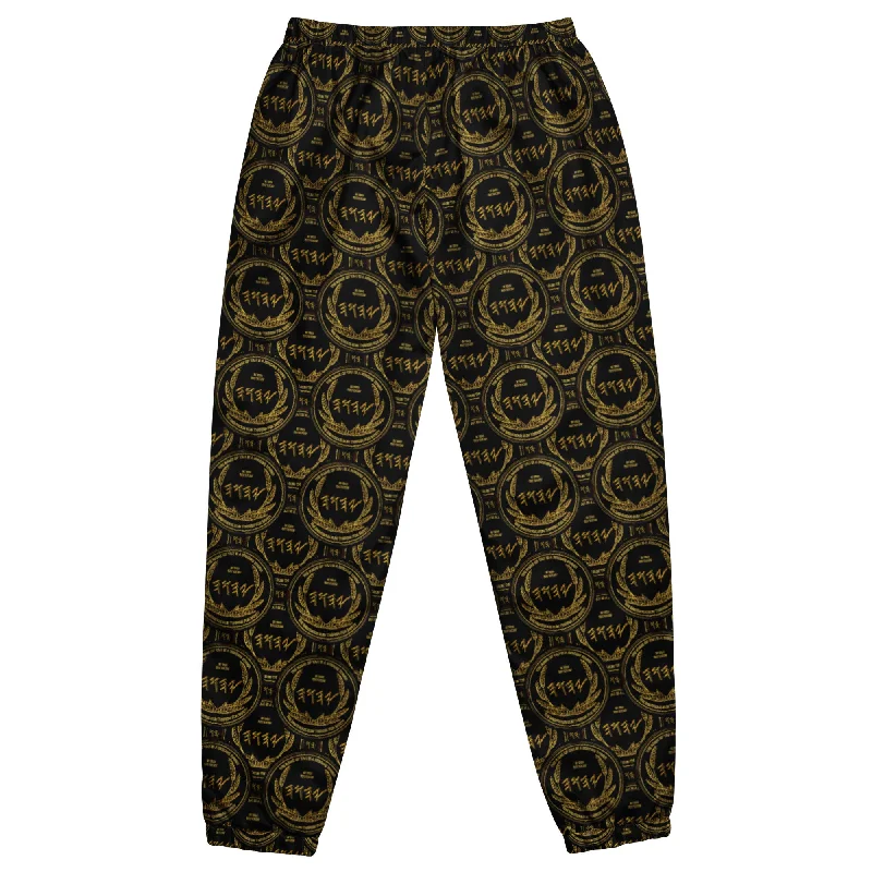 Quick-dry travel pants for adventurous globetrotters -Most High God - Yahuah: The Strong Tower Designer Unisex Track Pants