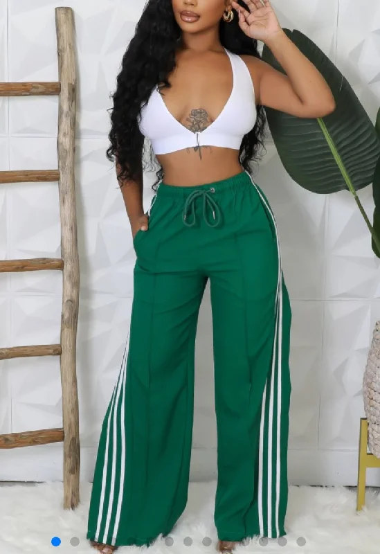 Lightweight culottes pants for summer fashion flair -Courtside Pants