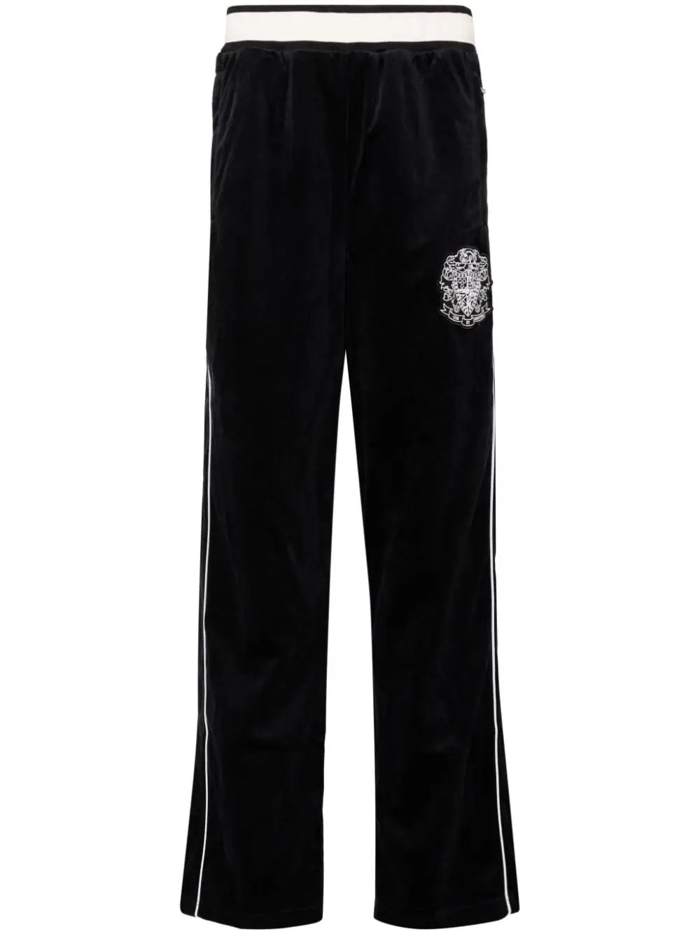 Tailored wool pants for sharp winter dressing -Velour Track Pants