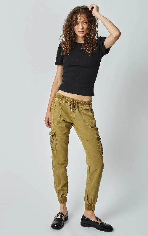 Stylish cropped pants for warm season trends -Cargo Fennel Pants