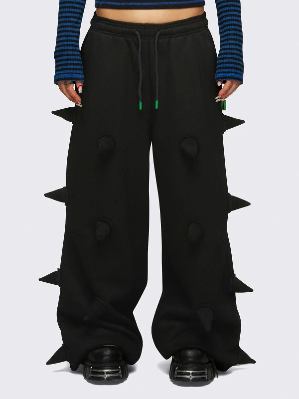 Casual khaki pants for weekend errand runs -Minga x Energie Gang Spike Sweatpants