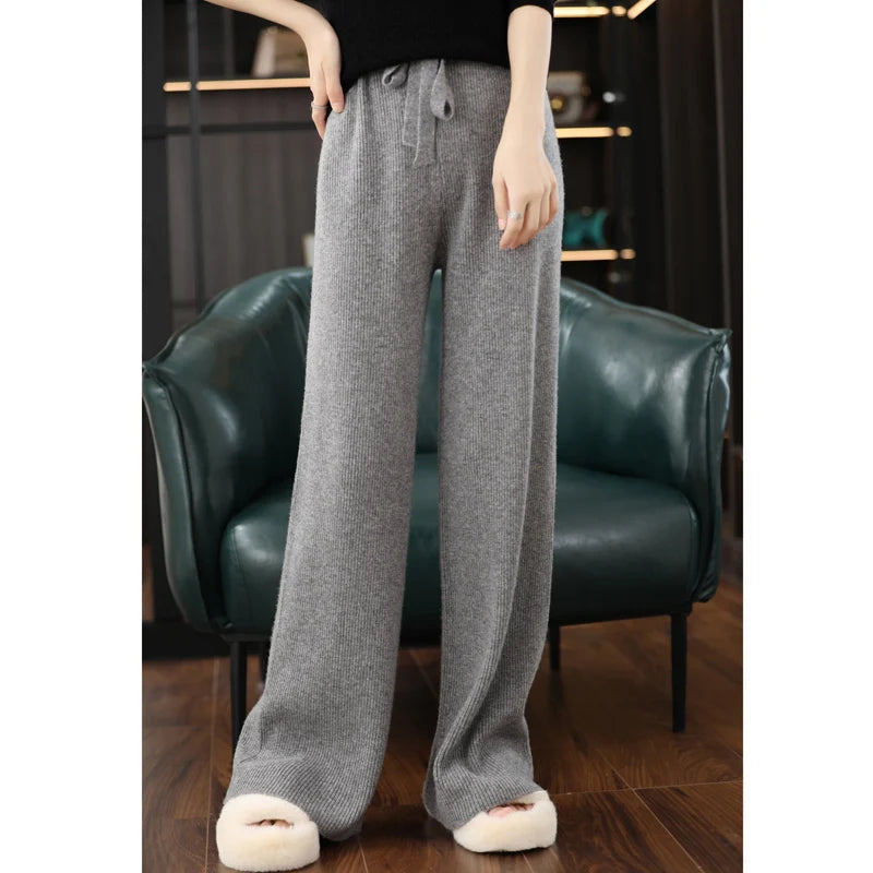 Breathable cotton pants for all-day summer ease -Fashion Office Wear High Waist Formal Pencil Office Outfits Pants