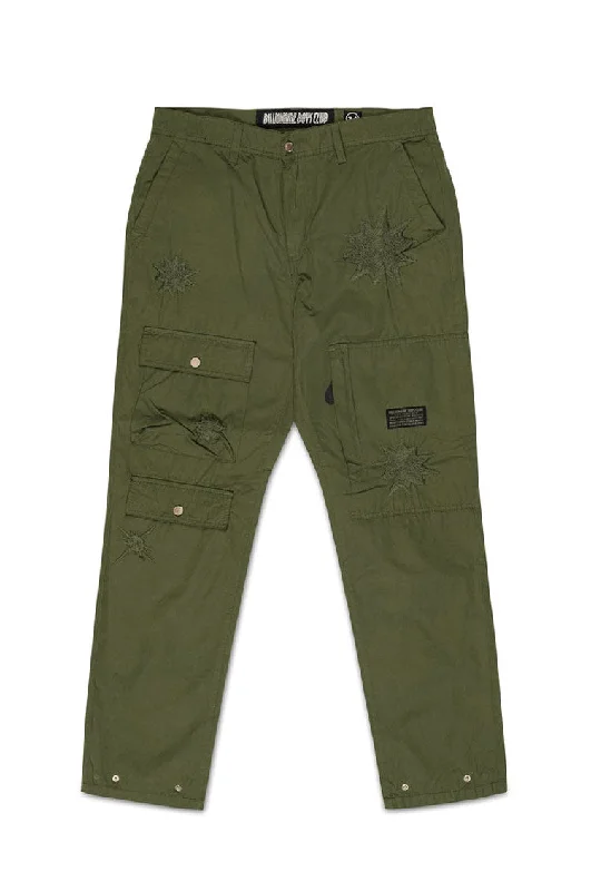 Relaxed fit pants for laid-back comfort wear -Billionaire Boys Club BB Shooting Star Pants