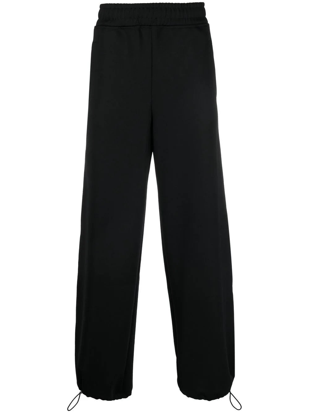 Slim-fit dress pants for sharp evening events -Run Hany Logo Track Pants