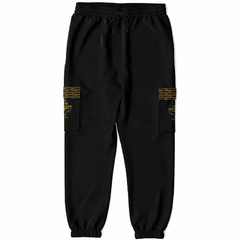 Slim-fit dress pants for sharp evening events -BREWZ Elected Designer Athletic Cargo Unisex Sweatpants