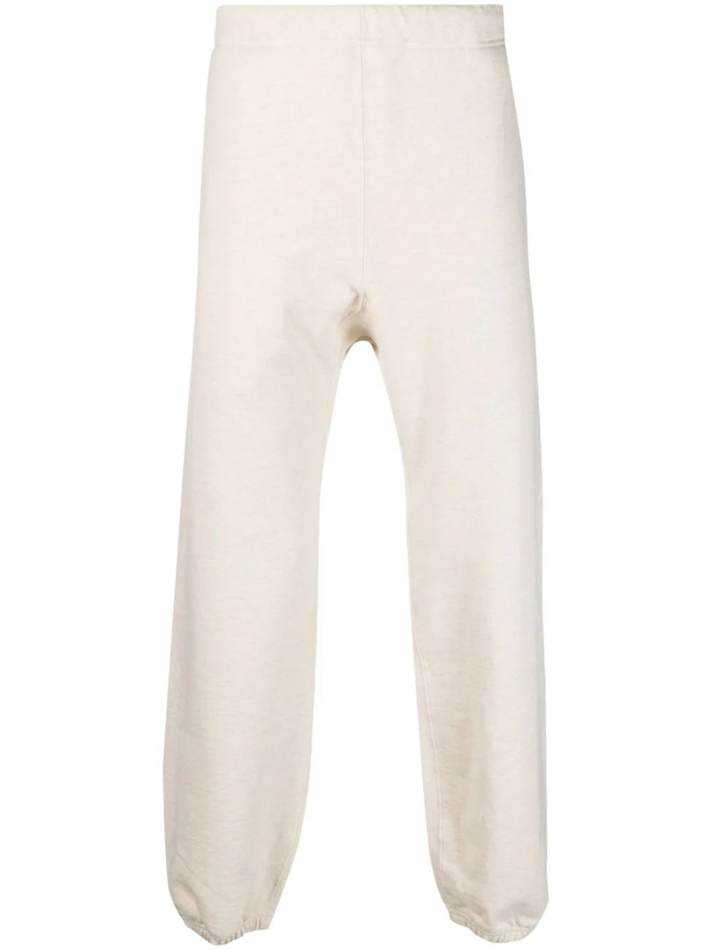 Soft cotton pants for sensitive skin comfort -Slip-On Cotton Track Pants