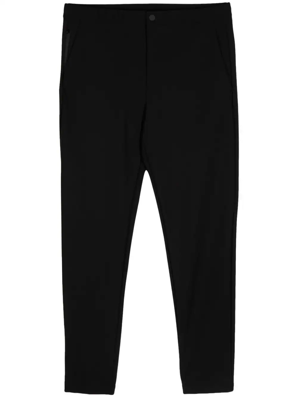 Elegant satin pants for formal dinner attire -Terrance Mid-Rise Slim-Fit Track Pants