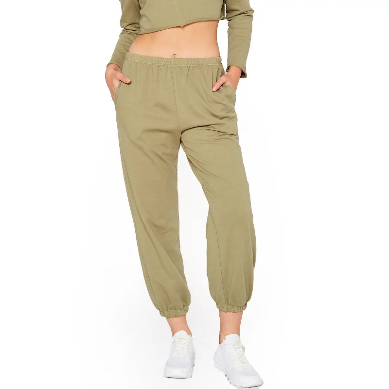 Rugged ripstop pants for extreme adventure durability -Essential French Terry Sweatpants