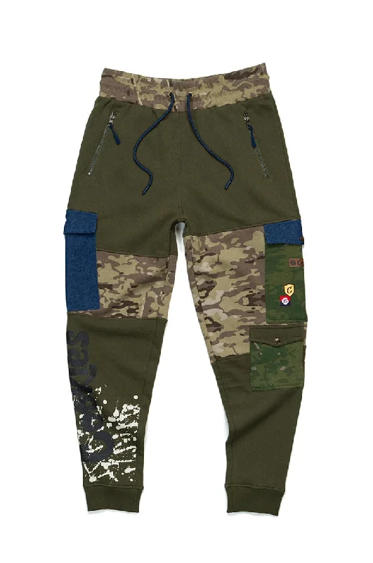 Breathable cotton pants for all-day summer ease -Cookies Backcountry Color Blocked Sweatpants