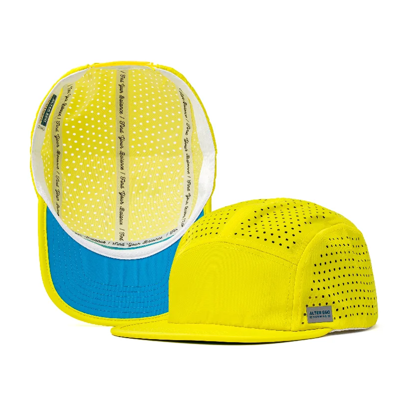 Wool sports cap for chilly game nights -Cruiser Splash Electric Yellow No Logo