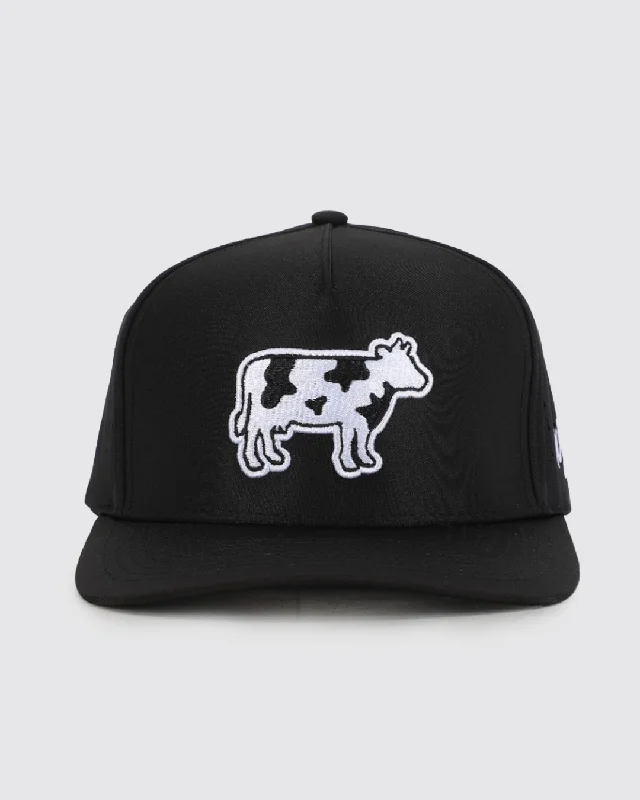 Premium leather cap with stitched logo detail -Legendairy Hat