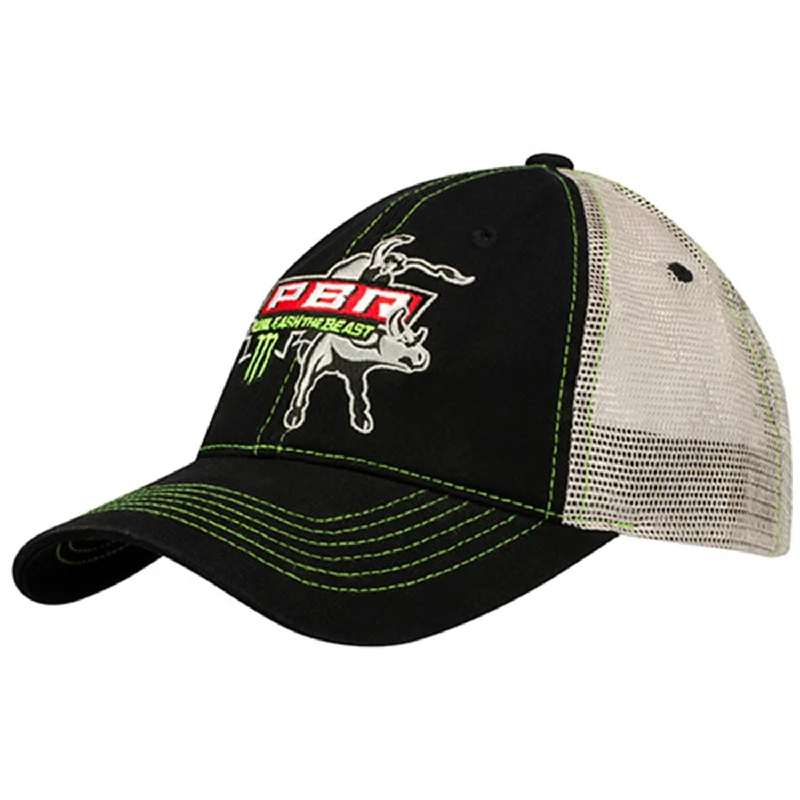 Lightweight cap for easy travel packing -PBR Unleash the Beast Tour Hat