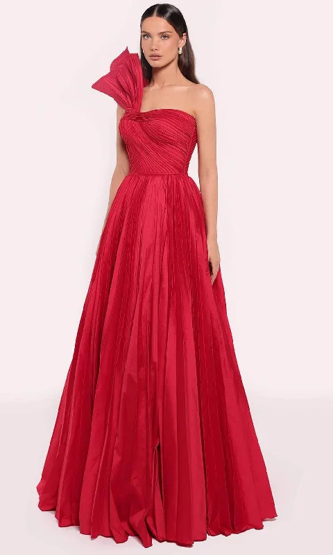 Plus size dresses featuring sequined tops glitter bright -Tarik Ediz 98704 - Floor Length Textured Evening Gown