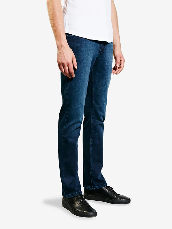 Low Waisted Jeans for Casual -Straight Staple Jeans