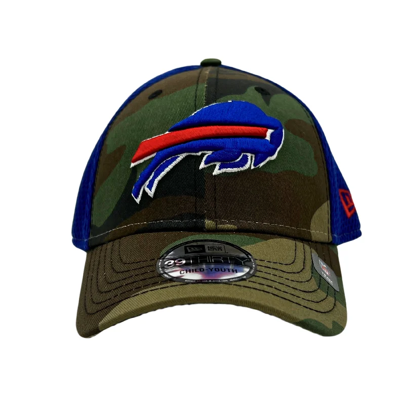 Camouflage cap with adjustable strap back -Child-Youth New Era Buffalo Bills Camouflage Team Neo Hat