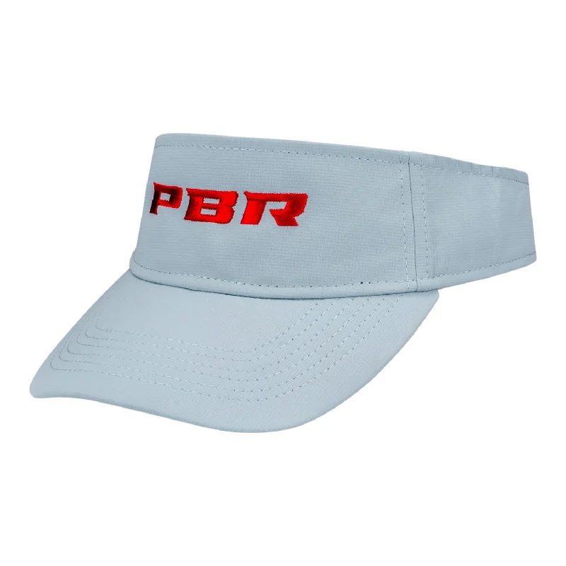 Bold graphic cap for standout fashion flair -Redline Luxe Stitch Visor