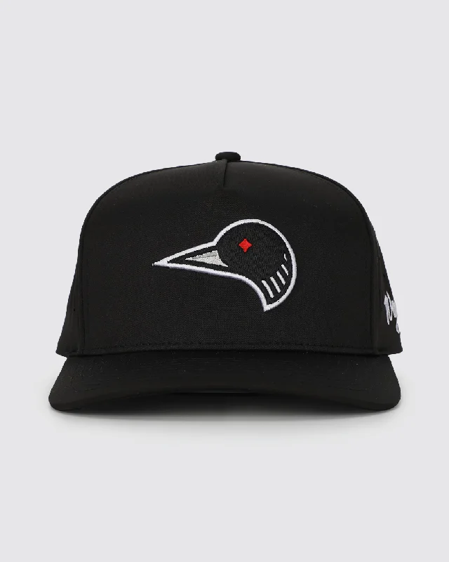 Bright cap for fun festival outfits -Loon Lake 2.0 Hat - Black