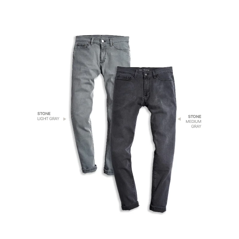 Affordable Jeans for Budget -Skinny Stone Light Gray and Skinny Stone Medium Gray 2-pack Jeans