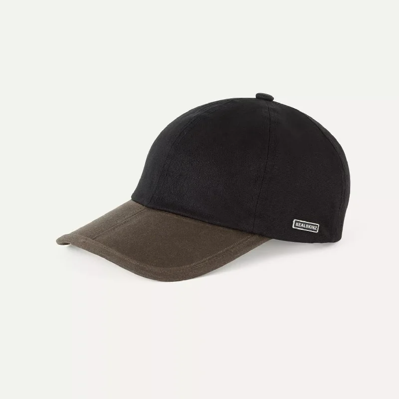 Washed denim cap for broken-in softness -Marham