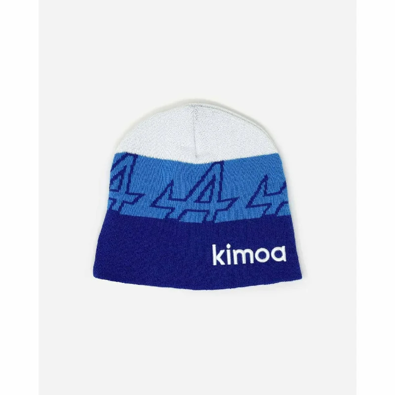 Canvas trucker cap for tough outdoor wear -Alpine Racing F1 Kimoa Fernando Alonso Special Edition Beanie