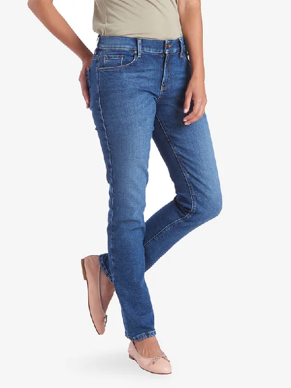 Flare Jeans for Retro Vibe -Slim Straight Grand Jeans