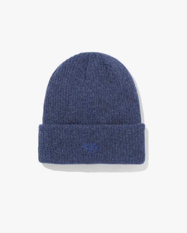 Wool sports cap for chilly game nights -Recycled Cashmere Beanie