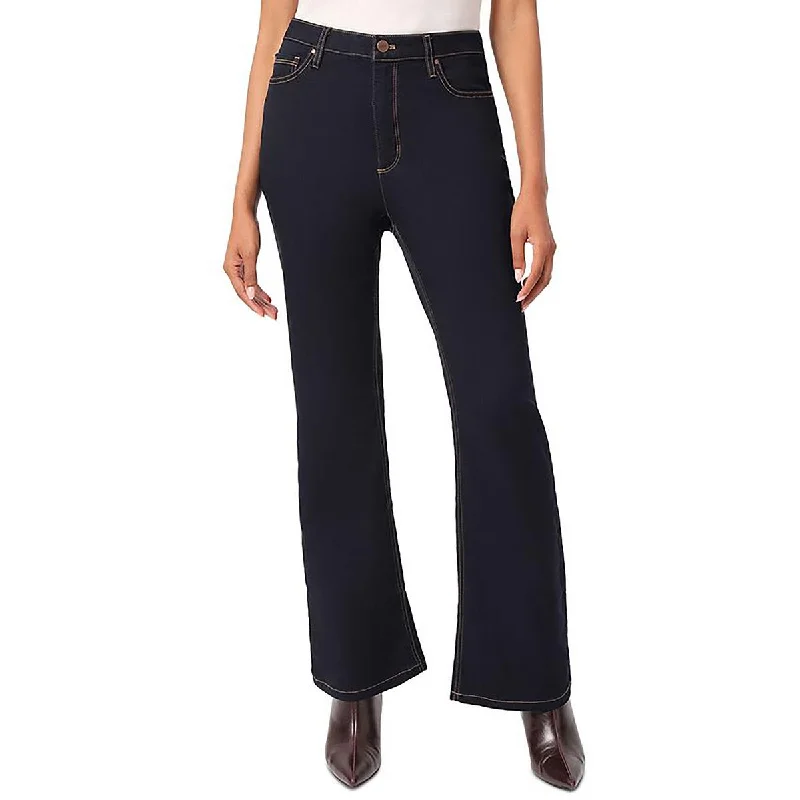 High-end Jeans for Exclusivity -Jones New York Womens Denim Control Top Flared Jeans