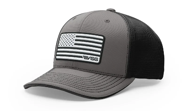 Minimalist cap for sleek simple style -Flex Fit Hat VGG Patch