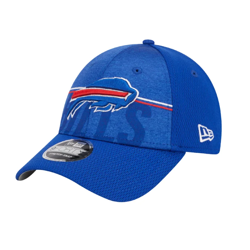 Graphic trucker cap for playful fashion flair -Bills New Era 2023 Training Camp Youth 9FORTY Adjustable Hat