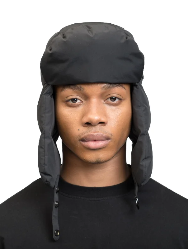 Classic cap with subtle tonal embroidery -Langdon Unisex Oversized Down Fargo