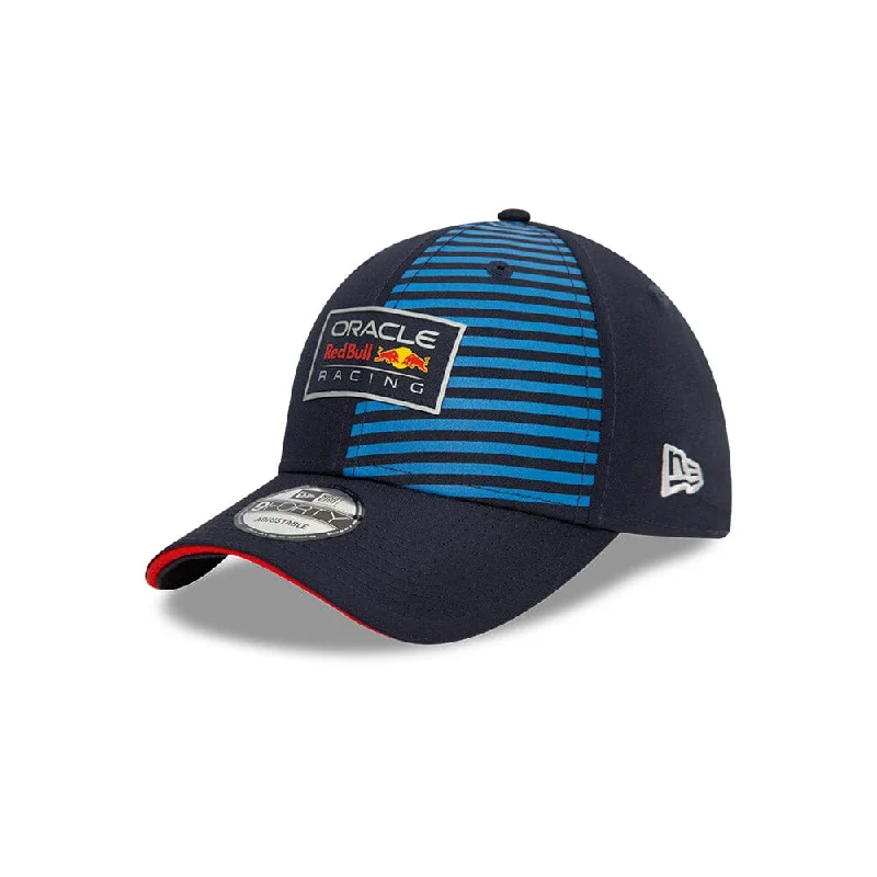 Denim cap with faded wash texture -Red Bull Racing F1 New Era 9Forty 2024 Team Hat - Adult/Kid