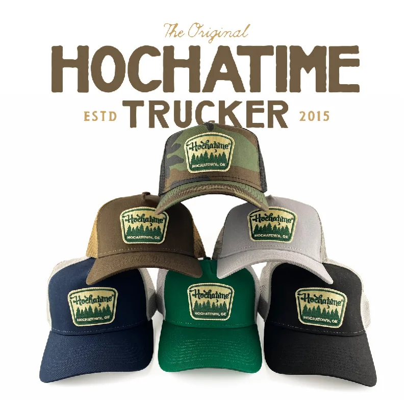 Durable dad cap for relaxed weekend outings -Hochatime Original Trucker