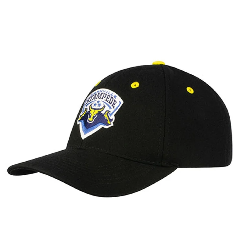 Embroidered sports cap for team pride display -Nashville Stampede Performance Hat