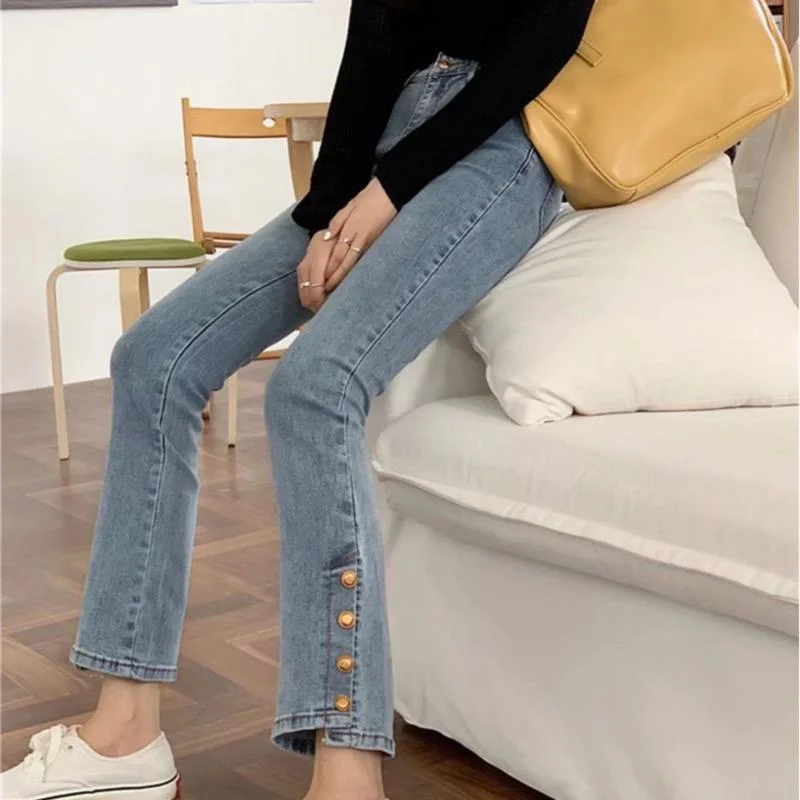 Club Jeans for Social -High Waist Slimming Retro Jeans For Women