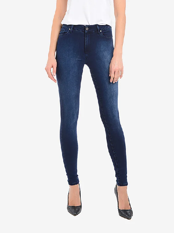 Wrap Skirt Jeans for Versatile -High Rise Skinny Ann Jeans