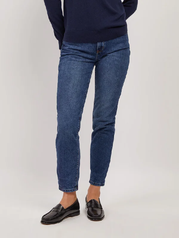 Belt Loops Jeans for Accessorizing -Mom Oliver Jeans