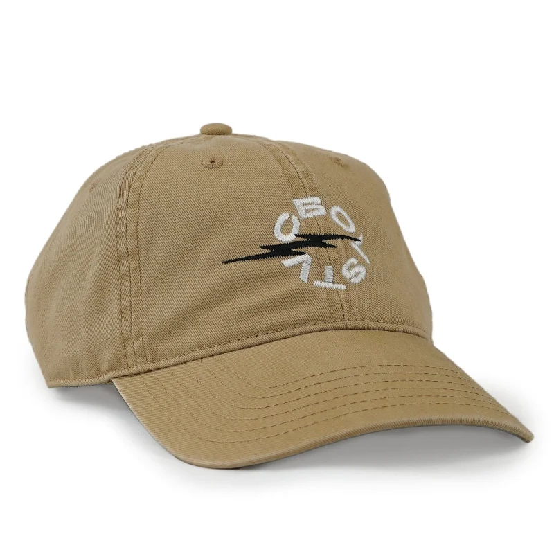 Trucker cap with retro patch design -Special Steeze Tan Dad Hat