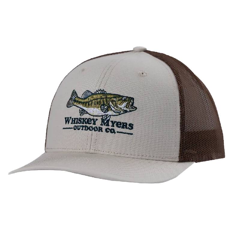 Cotton twill cap for durable daily use -Big Bass Hat