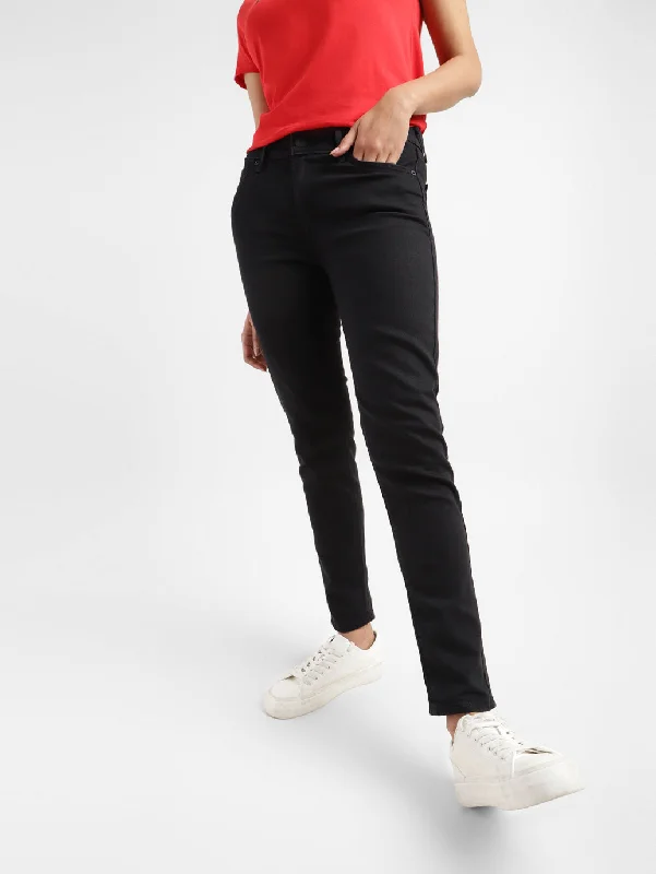 Tapered Jeans for Modern -Women's Mid Rise 711 Skinny Fit Jeans