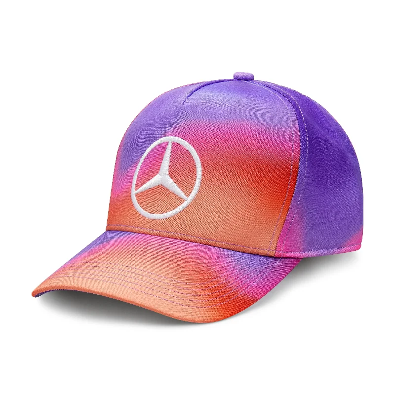 Mesh dad cap for ventilated hot days -Mercedes Benz F1 Special Edition Lewis Hamilton 2024 USA Austin GP Hat