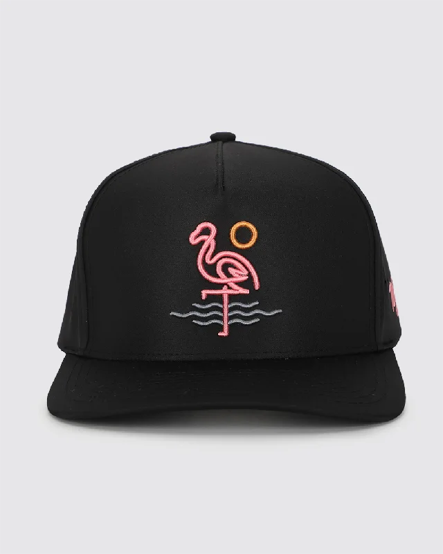 Sports cap with moisture-wicking fabric tech -Flamingo Bay Hat