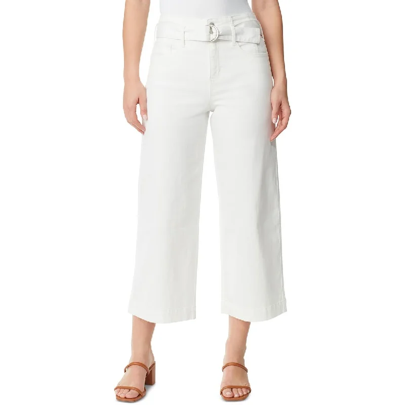 Weekend Jeans for Lazy -Gloria Vanderbilt Womens Denim Belted Wide Leg Jeans