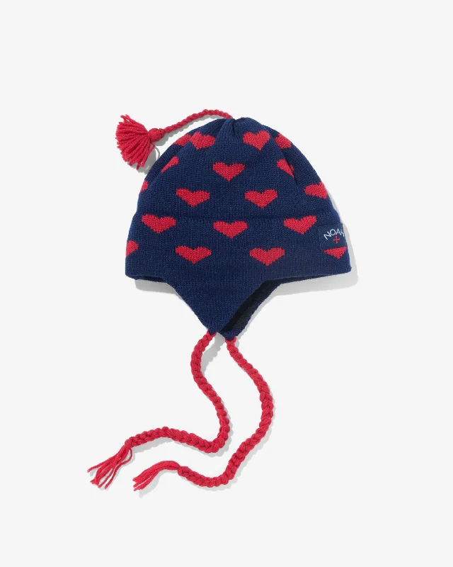 Premium snapback cap with embroidered artwork -Wool Heart Beanie