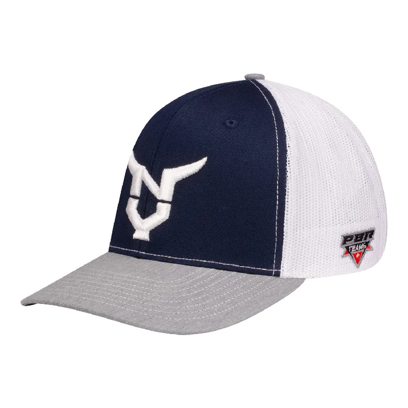 Neon trucker cap for high-visibility safety -New York Mavericks 3D Icon Trucker Hat