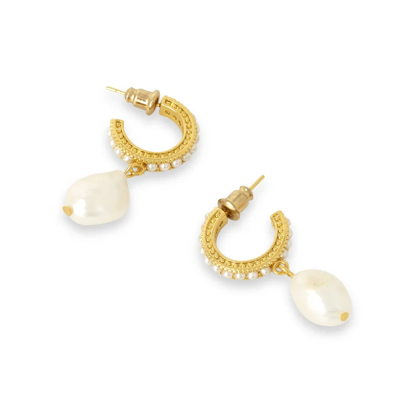 Best hoop earrings with floral designs for a feminine and delicate look-Meera Earrings