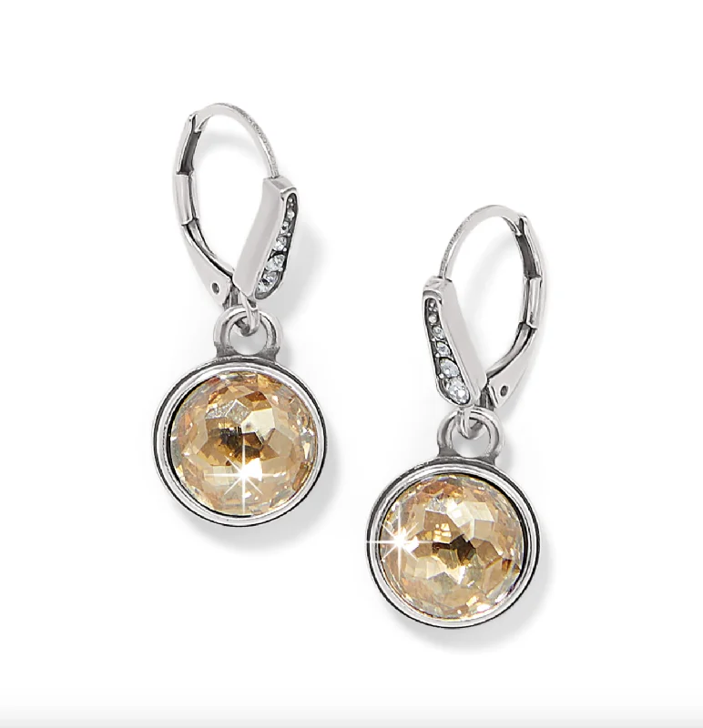 Lightweight hoop earrings for comfortable and all-day wear-Meridian Aurora Leverback Earrings