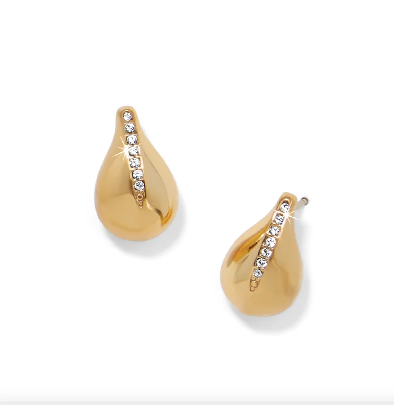 Hoop earrings with satin finishes for a smooth and elegant appearance-Nile Petite Post Earrings