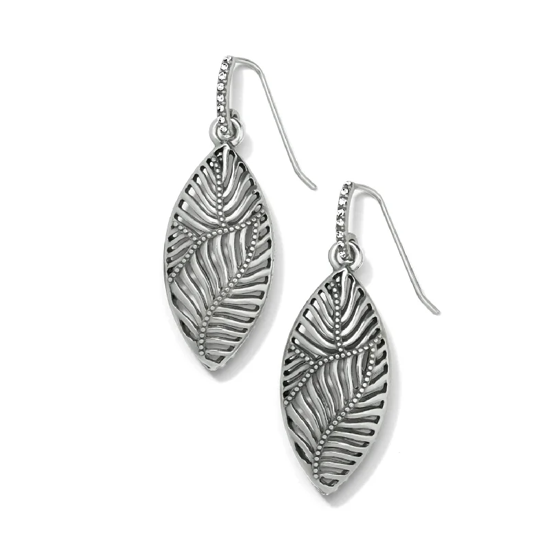 Hoop earrings with spiral designs for a dynamic and fluid look-Palmetto French Wire Earrings